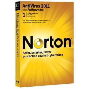 Symantec Norton Antivirus 2011 w/Anti Spyware