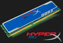 Kingston 4GB DDR3 1600mhz Hyper X Blu Gaming Memory [Lifetime Warranty]