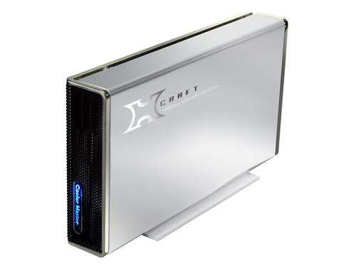 Western Digital 500GB + Coolermaster XCraft Silver Enclosure