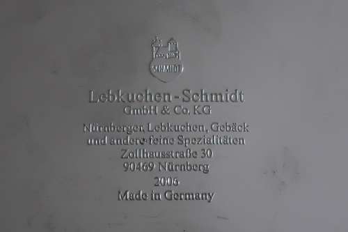 Lebkuchen-Schmidt GmbH & Co. KG German COOKIE TIN CHEST