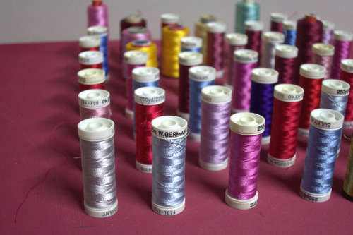 49 x Cotton thread rolls