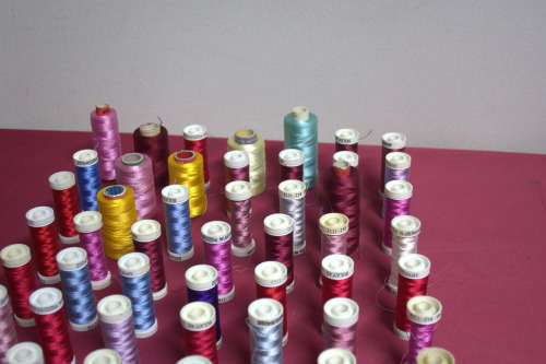 49 x Cotton thread rolls