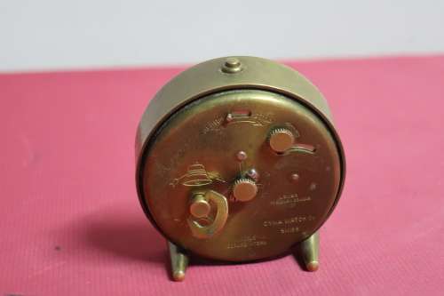 Vintage CYMA winding Alarm clock