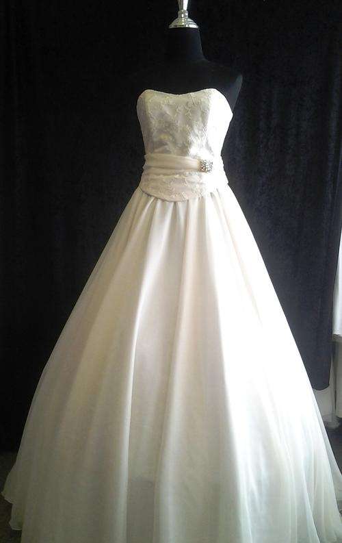 Cream Wedding Dress