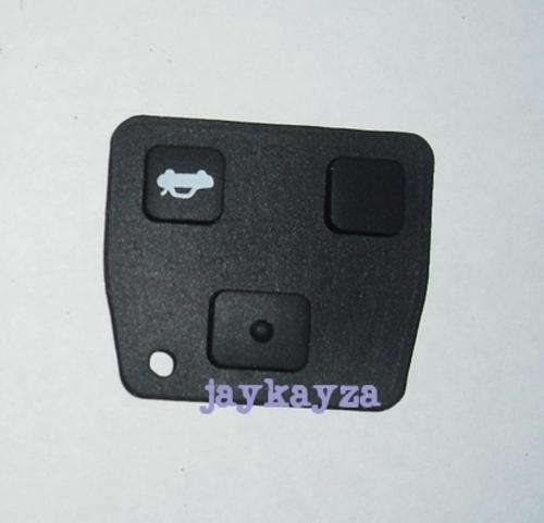 TOYOTA 2 & 3 BUTTON REMOTE KEY FOB RUBBER BUTTONS