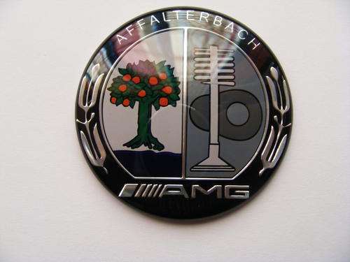 MERCEDES BENZ AMG BADGE 52mm