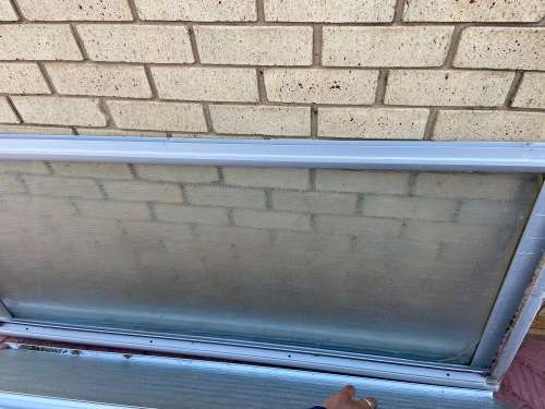 Glass Shower Panel And Door (Pickup Only)