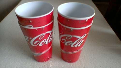 Coca Cola set of cups