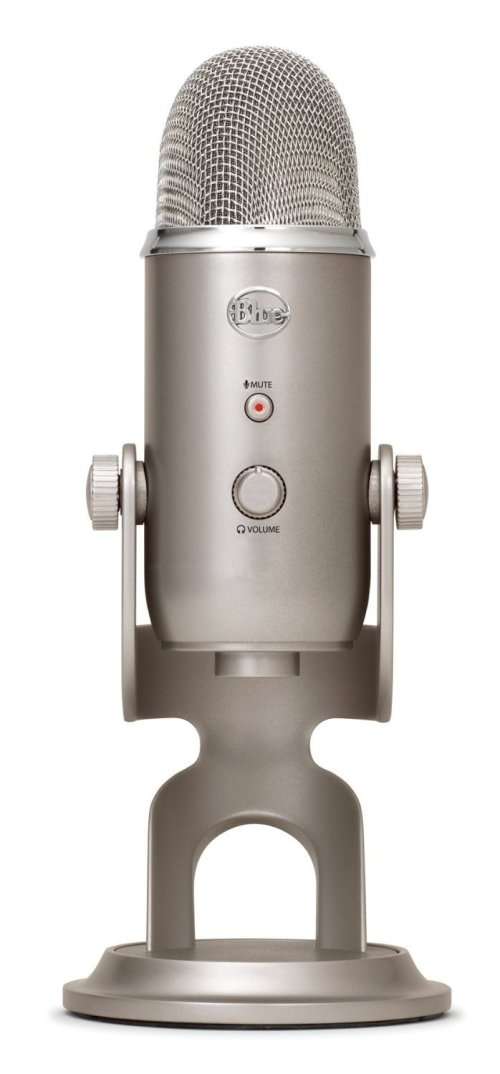 Blue Mic Yeti USB Microphone - PLATINUM Edition, Overnight Delivery