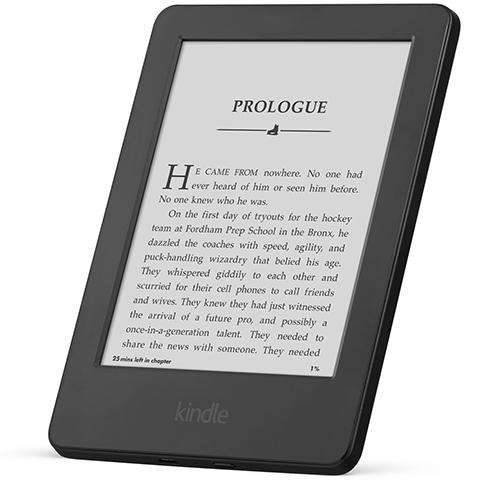 Kindle With Touchscreen Display and Wi-Fi, overnight delivery