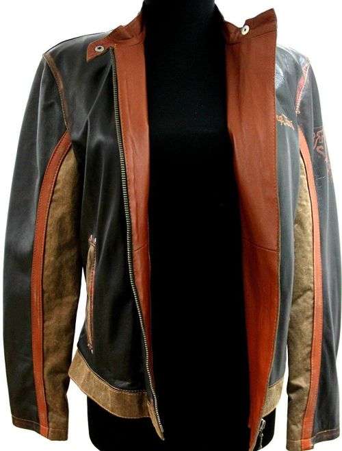 Ladies womans GENUINE LEATHER ''Harley Davidson-Racing Team''Jacket SIZE-M and L