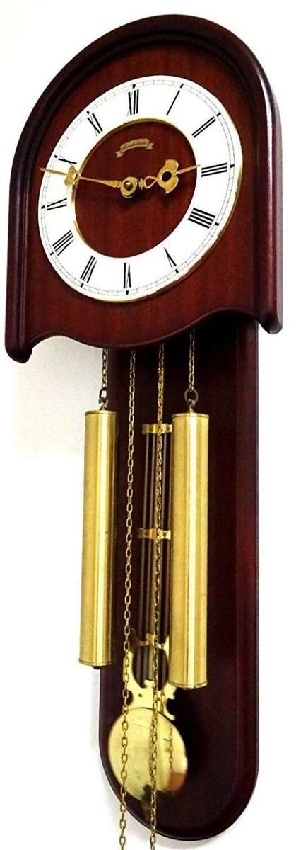FREE SHIPING : VINTAGE E.SCHMECKENBECHER WALL CLOCK 50,s(Warmink Junghans Hermle Kienzle era)