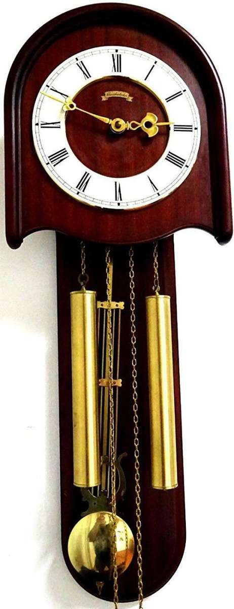 FREE SHIPING : VINTAGE E.SCHMECKENBECHER WALL CLOCK 50,s(Warmink Junghans Hermle Kienzle era)