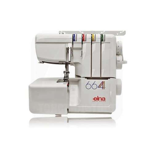 FREE SHIPING :Elna 664 NEW Serger Rolled Hem Flatlock Machine Overlocker/Overlock