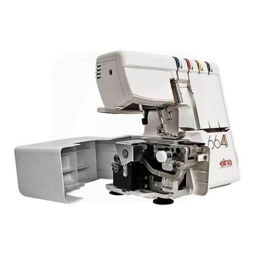 FREE SHIPING :Elna 664 NEW Serger Rolled Hem Flatlock Machine Overlocker/Overlock