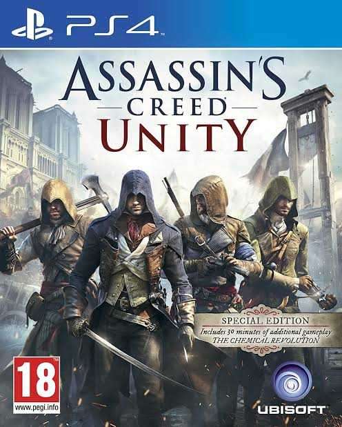 Assassins Creed Unity PS4 Game