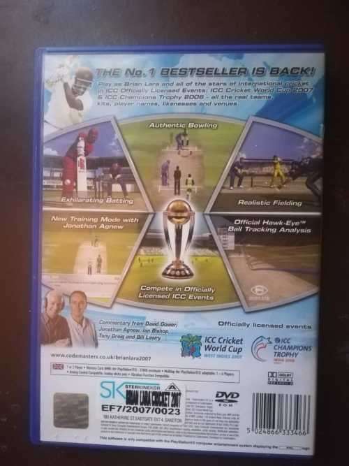 Brian Lara Cricket 2007 PS2