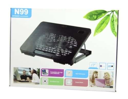 Laptop Cooling Pad With 2 Dual Fan