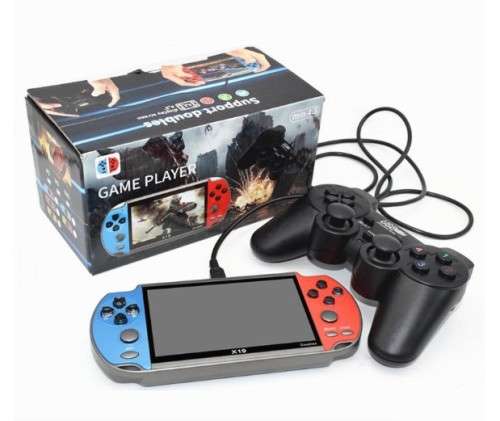 Double Game Player Retro Handheld console X19 with controller