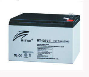 12V SEALED LEAD ACID, ALARM BATTERY, 7AHr