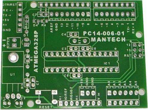 PROJECT BOARD FOR ATMEGA328P
