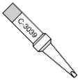 SOLDERING IRON TIP CHISEL, 1.6MM