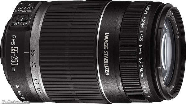 Canon 55-250mm Zoom Lens IS