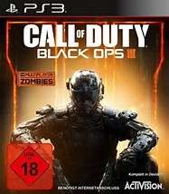 CALL OF DUTY BLACK OPS III  (PS3)  -  Mint condition !!!