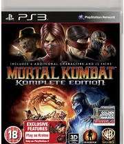 MORTAL KOMBAT KOMPLETE EDITION   (PS3)  -  BRAND NEW !!!!  NOT SEALED