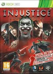 INJUSTICE : GODS AMOUNG US  (Xbox 360)  -  Good condition !!!