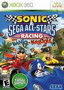 SONIC SEGA ALL-STARS RACING with BANJO-KAZOOIE   (Xbox 360)  -  Good condition !!!