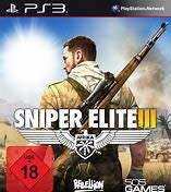 SNIPER ELITE III (3)  (PS3)  -  Good condition !!!