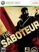 THE SABOTEUR  (Xbox 360)  -  Good condition !!!