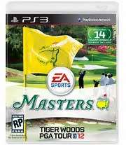 TIGER WOODS PGA TOUR 12 - MASTERS   (PS3)  -  Good condition !!!