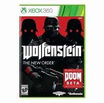WOLFENSTEIN THE NEW ORDER  (Xbox 360)  -  Good condition !!