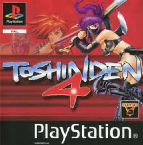 "Rare find" !!!   TOSHINDEN 4  - Playstation 1 PS1 game - Good condition !!!