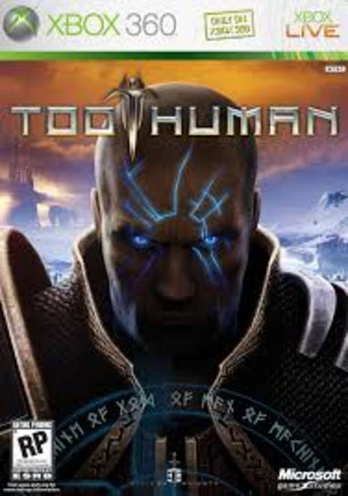 TOO HUMAN  - XBOX 360 game - GOOD CONDITION !!!!!
