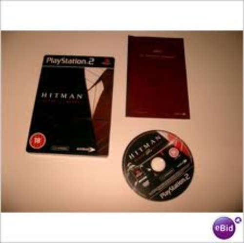 HITMAN BLOOD MONEY (TIN CASE) - PS 2 PLAYSTATION 2 - GOOD CONDITION !!!!!