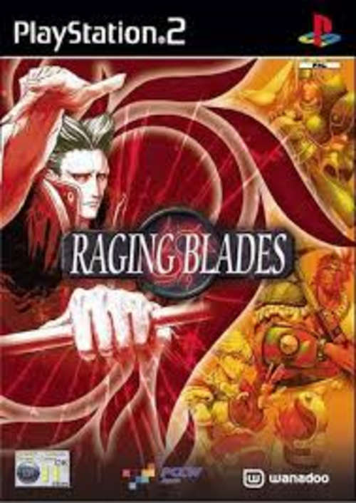 "RARE GAME" RAGING BLADES" - PS2 PLAYSTATION 2 - GREAT CONDITION !!!!!