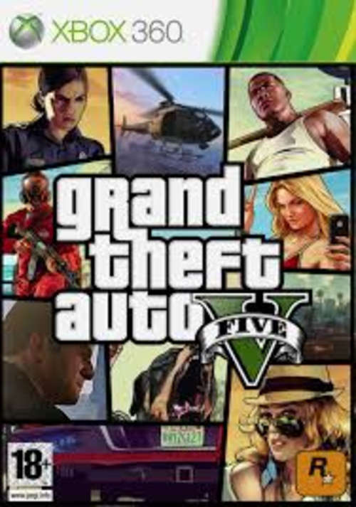 GRAND THEFT AUTO V / FREE SHIPPING !!!  - XBOX 360 - Mint condition !!!