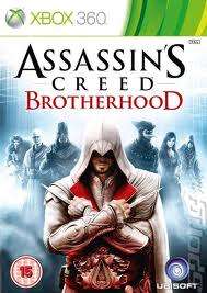 ASSASSINS CREED BROTHERHOOD  (Xbox 360)  -  Good condition !!!