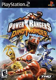 POWER RANGERS DINO THUNDER    (PS2)  -  Good condition !!  -  (  SAME DAY SHIPPING  ) !!!