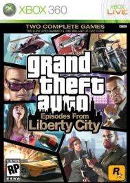GRAND THEFT AUTO EPISODES FROM LIBERTY CITY  (XBOX 360) -  Good condition !!