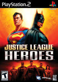JUSTICE LEAGUE HEROES   (PS2)  -  Good condition !!!