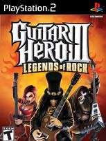 GUITAR HERO III LEGENDS OF ROCK   (PS2)  -  Good condition !!!