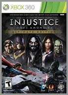 INJUSTICE GODS AMONG US ULTIMATE EDITION   (Xbox 360)  -  Good condition !!!