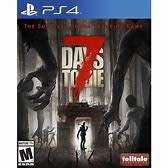 7 DAYS TO DIE   (PS4)   -  Great condition !