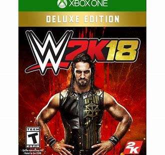 WWE 2K18 DELUXE EDITION    (Xbox One)  -  Mint condition / Re - Sealed  - SAME DAY SHIPPING