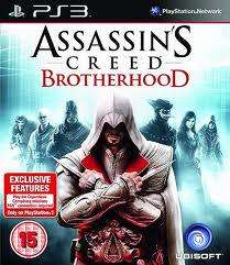 ASSASSINS CREED BROTHERHOOD  (PS3)  -  Good condition !!!  - SAME DAY SHIPPING
