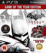 BATMAN ARKHAM CITY GAME OF THE YEAR EDITION    (PS3) -  Good condition  !!!